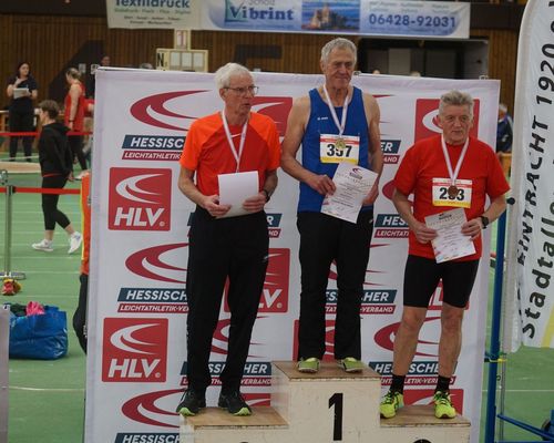 Hessische Hallenmeisterschaft 2025 der Masters in Stadtallendorf – 8x GOLD, 2x Silber, 2x BRONZE