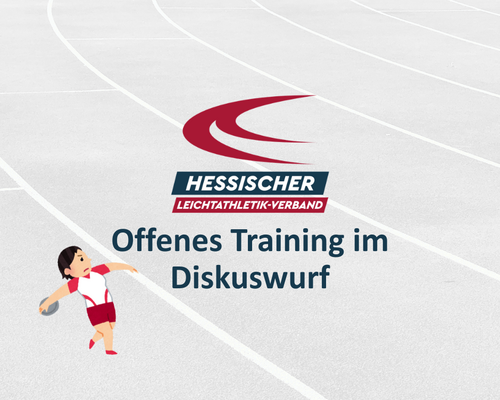Offenes Training im Diskuswurf für Vereine mit talentierten Athleten:innen