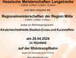 Vorschau: Hessische Meisterschaften Langstrecke am 20.04.2024 in Hünfeld auf der Rhönkampfbahn