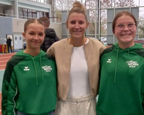 Edda Bischof und Emma Röhrdanz vom Hünfelder SV wurden in den Landeskader berufen