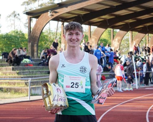 1. Pfungstädter Abendsportfest 2023 – Darian Ave läuft über 100m und 200m die Norm für die „Deutschen Meisterschaften der U18“