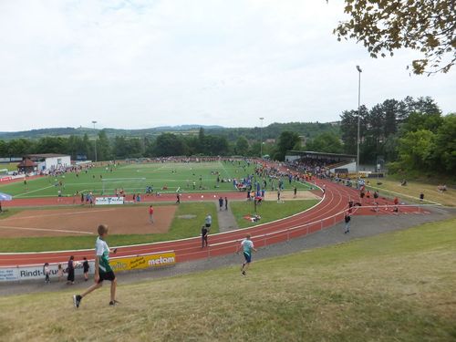 2. Sparkassen-Grand-Prix 2023 am 27.05.2023 in Hünfeld auf der Rhönkampfbahn