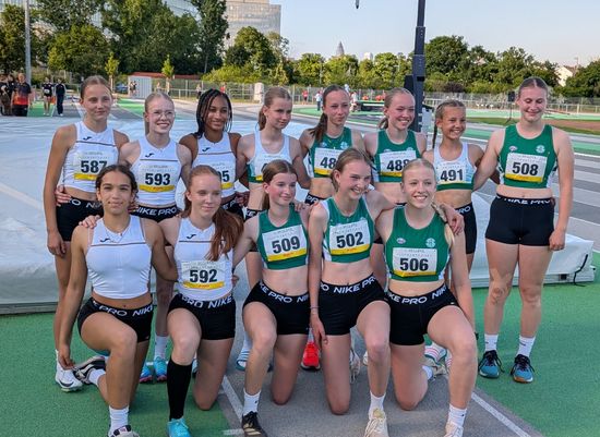 Frankfurt am Main - Qualifikationswettkampf zu den Deutschen Team-Meisterschaften U16/U20 - 3 Teams aus dem HLV-Kreis Fulda-Hünfeld am Start